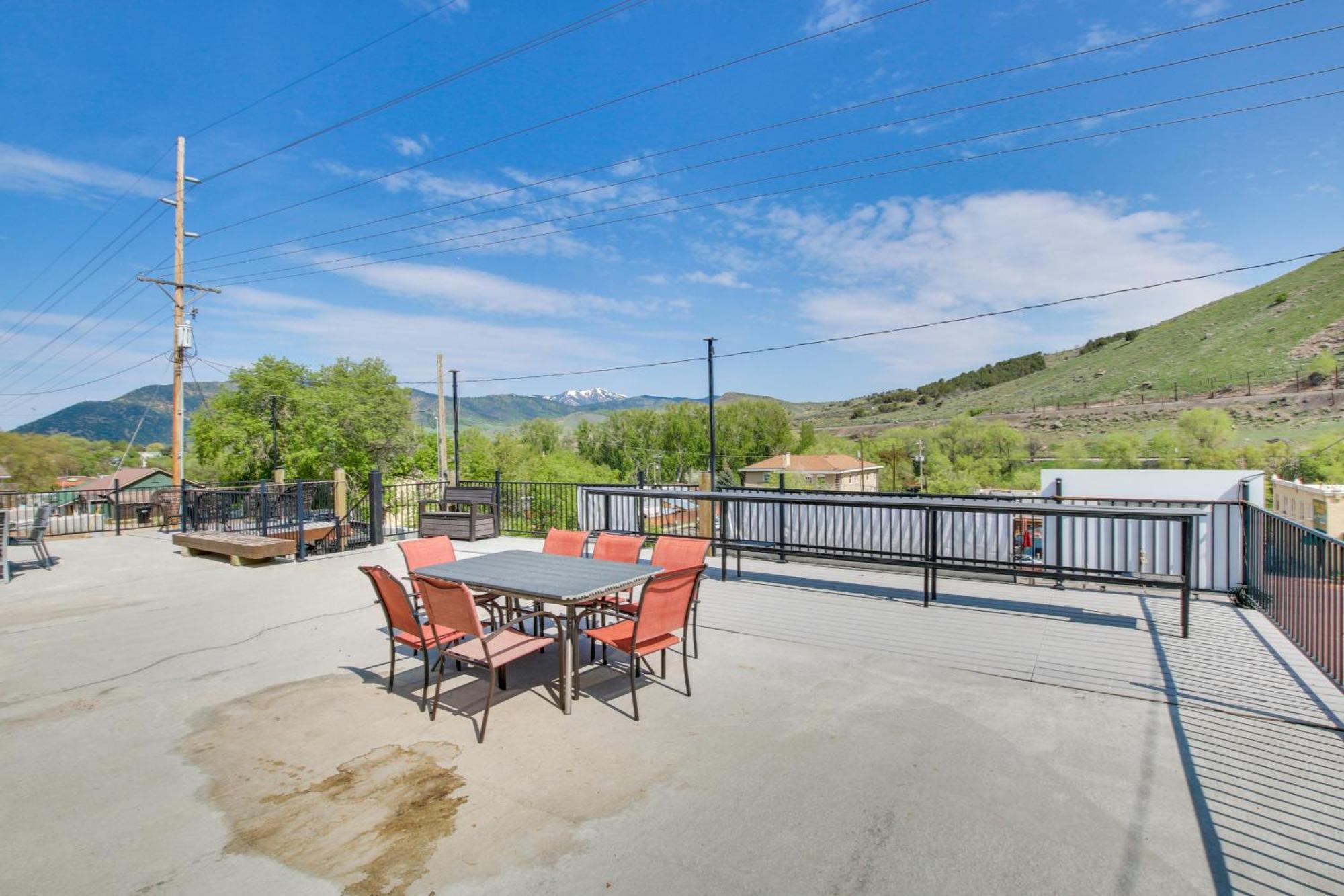 Lava Hot Springs Studio With Deck Walk To Hot Pools エクステリア 写真