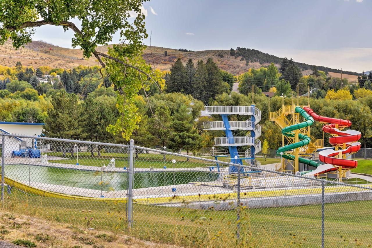 Lava Hot Springs Studio With Deck Walk To Hot Pools エクステリア 写真